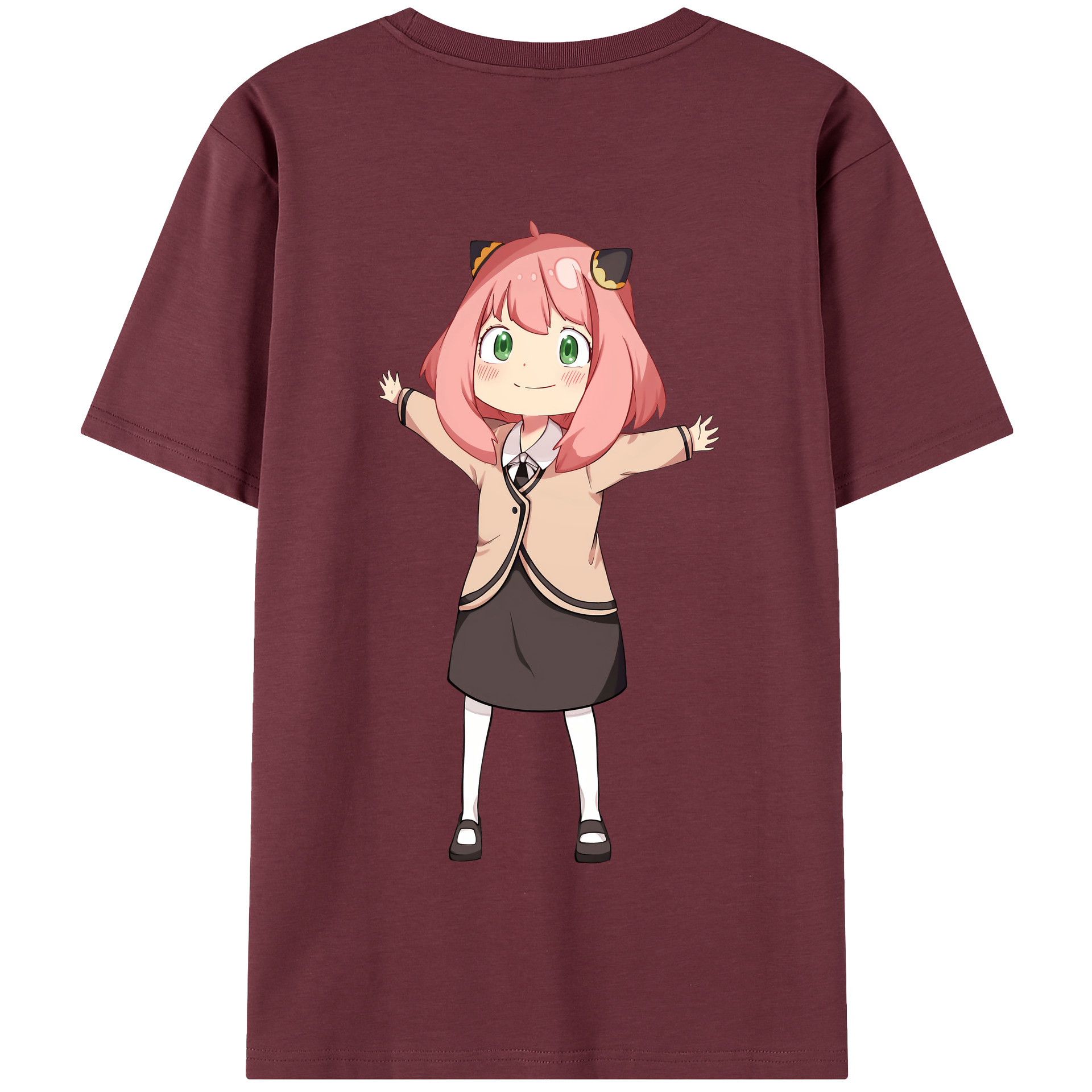 （画像用） SPY×FAMILY间谍家家酒 綿100％半袖Tシャツ（背面プリント）